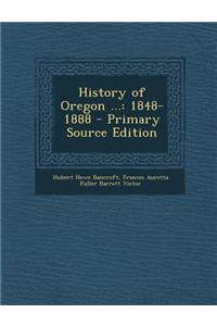 History of Oregon ...