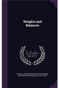 Weights and Balances