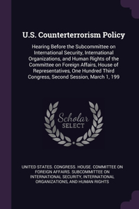 U.S. Counterterrorism Policy