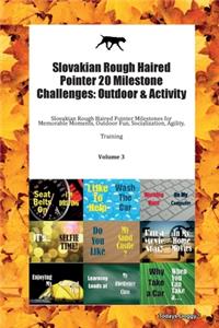 Slovakian Rough Haired Pointer 20 Milestone Challenges