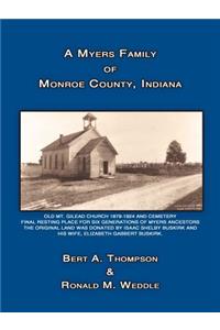 Myers Family of Monroe County, Indiana