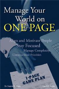 Manage Your World on ONE PAGE