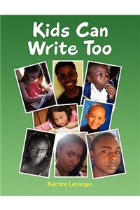 Kids Can Write Too