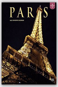 Paris Foil 2017 Calendar