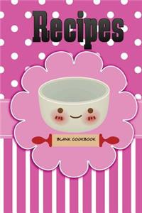 Blank Cookbook Recipes