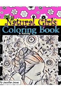 My Natural Girls Coloring Book