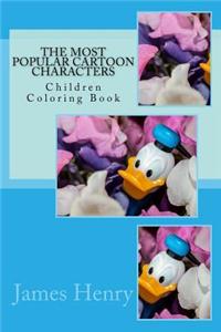 Cartoon Most Popular Characters Children Coloring Book