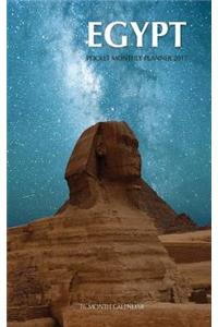 Egypt Pocket Monthly Planner 2017