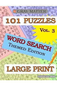 LARGE PRINT Word Search Puzzles - Volume 3