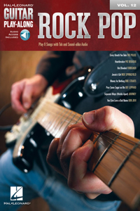 Rock Pop: Guitar Play-Along Volume 12 (Bk/Online Audio)