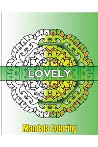 Lovely Mandala Coloring