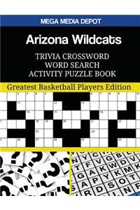 Arizona Wildcats Trivia Crossword Word Search Activity Puzzle Book