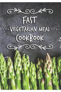 Fast Vegetarian Meal Cookbook