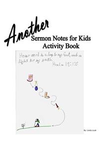 Another Sermon Notes for Kids Activity Book