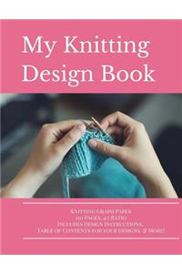 Knitting Design Graph Paper Book 4