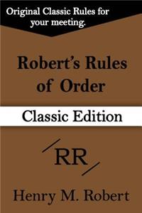 Robert's Rules of Order