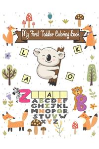 My First Toddler Coloring Book