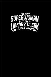 Superwoman Library clerk
