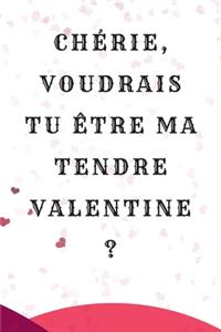 Chérie, voudrais tu être ma tendre valentine