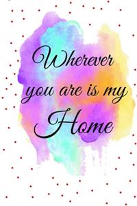 Wherever you are is my home
