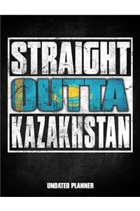 Straight Outta Kazakhstan Undated Planner