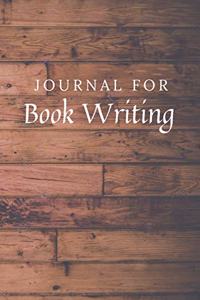 Journal For Book Writing