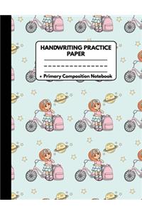Handwriting Practice Paper Notebook Primary Composition Notebook