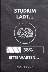 Studium lädt... 38% Bitte warten... Notizbuch