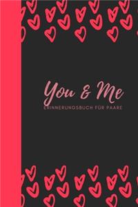 You & Me Erinnerungsbuch für Paare