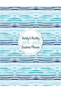 2019-2020 Academic Planner Weekly And Monthly