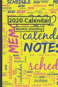 2020 Calendar