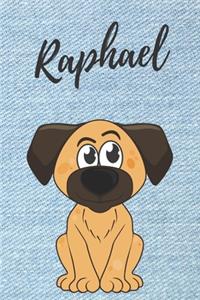 Raphael Hunde-Notizbuch / Malbuch / Tagebuch