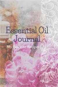 Essential Oil Recipe Journal - Special Blends & Favorite Recipes - 6
