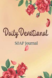 Daily Devotional SOAP Journal-Easy & Simple Guide to Scripture Journaling-Bible Study Workbook 100 pages Book 11