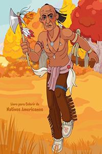 Livro para Colorir de Nativos Americanos