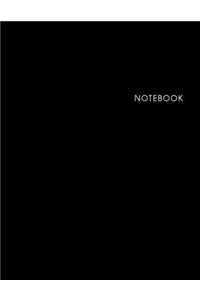 Notebook Black Cover