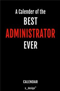 Calendar for Administrators / Administrator
