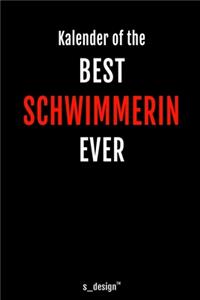 Kalender für Schwimmer / Schwimmerin
