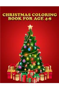 Christmas Coloring Book Age 4-8