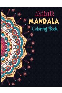Adult Mandala Coloring Book