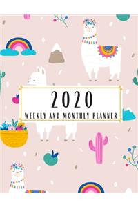 2020 Weekly And Monthly Planner
