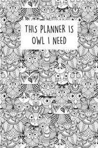 This Planner Is Owl I Need