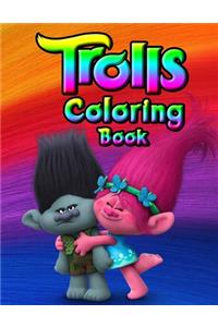 Trolls Coloring Book