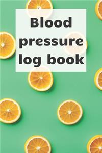 Blood Pressure Log Book