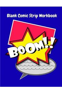 Blank Comic Strip Workbook