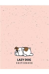 Lazy dog sketchbook