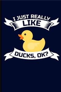 I Just Really Like Ducks, Ok?