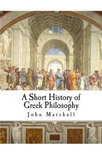 Short History of Greek Philosophy