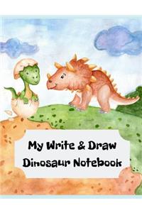 My Write & Draw Dinosaur Notebook