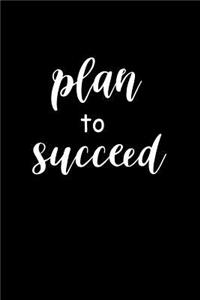 2019 Daily Planner Motivational Plan To Succeed 384 Pages